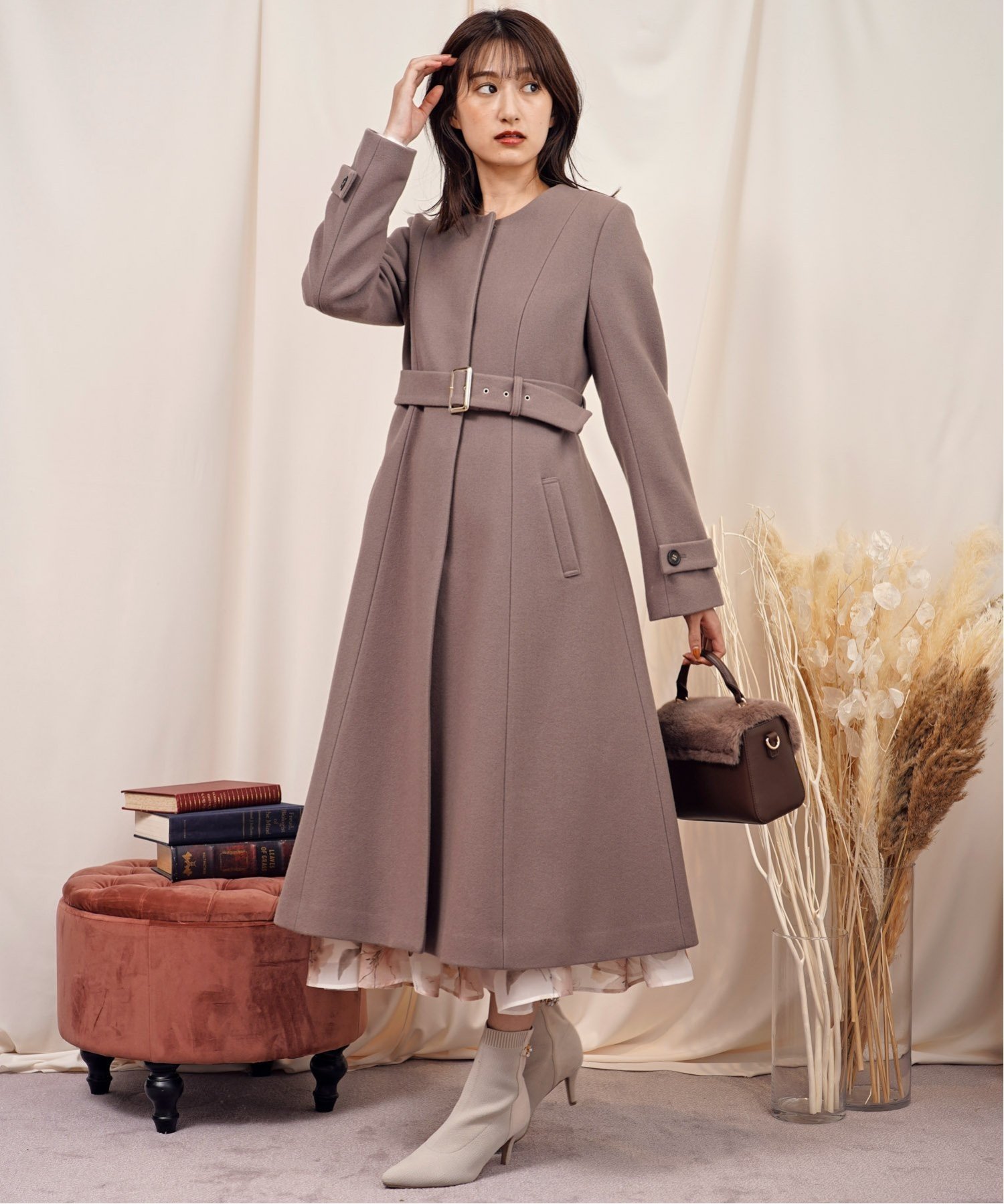 SALE／60%OFF】Noela 2WAYケープウールコート ノエラ ジャケット 