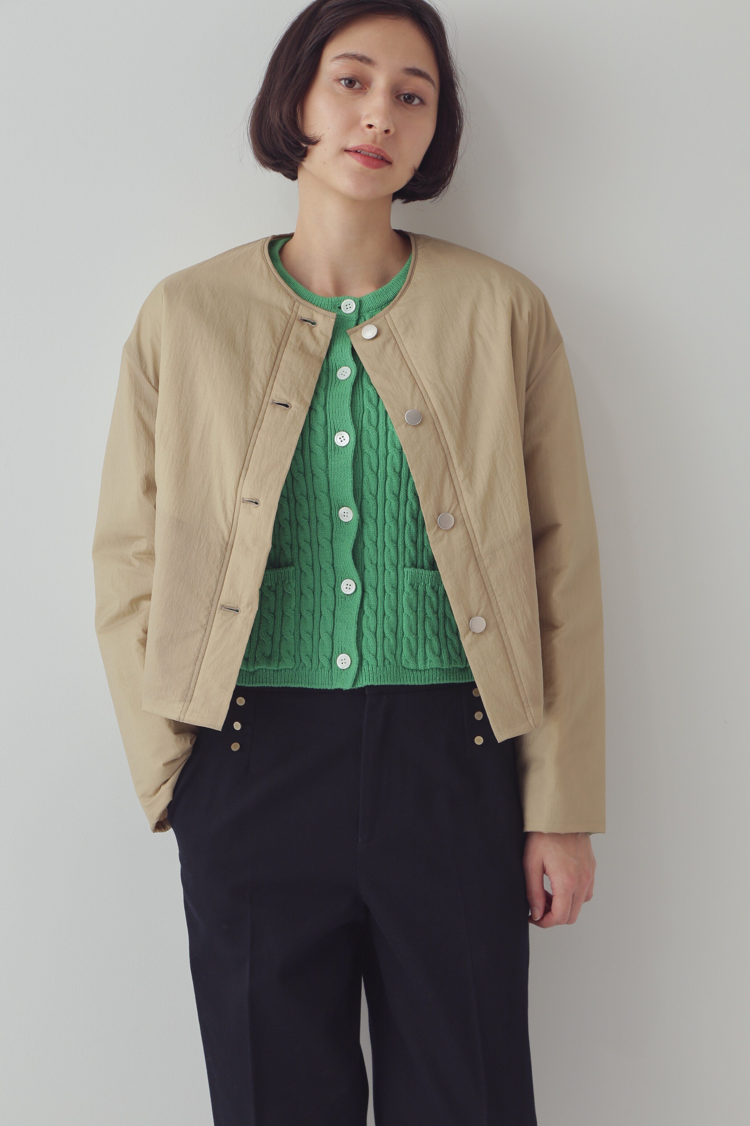 human woman スライバーブルゾン ネイビー アウター ジャケット human woman｜スライバージップジャケット | Rakuten Fashion