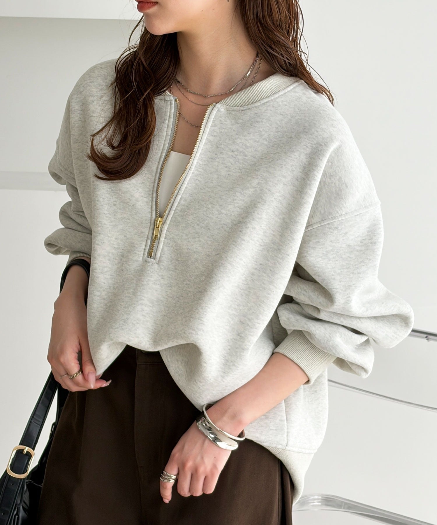 P イレギュラーペプラム ブラウス UNITED ARROWS ユナイテッドアローズ 