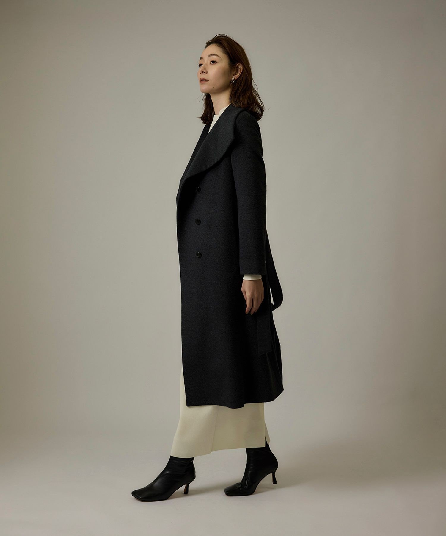 ROPE' プレミアムカシミヤ ロングコート ロペ ジャケット・アウター