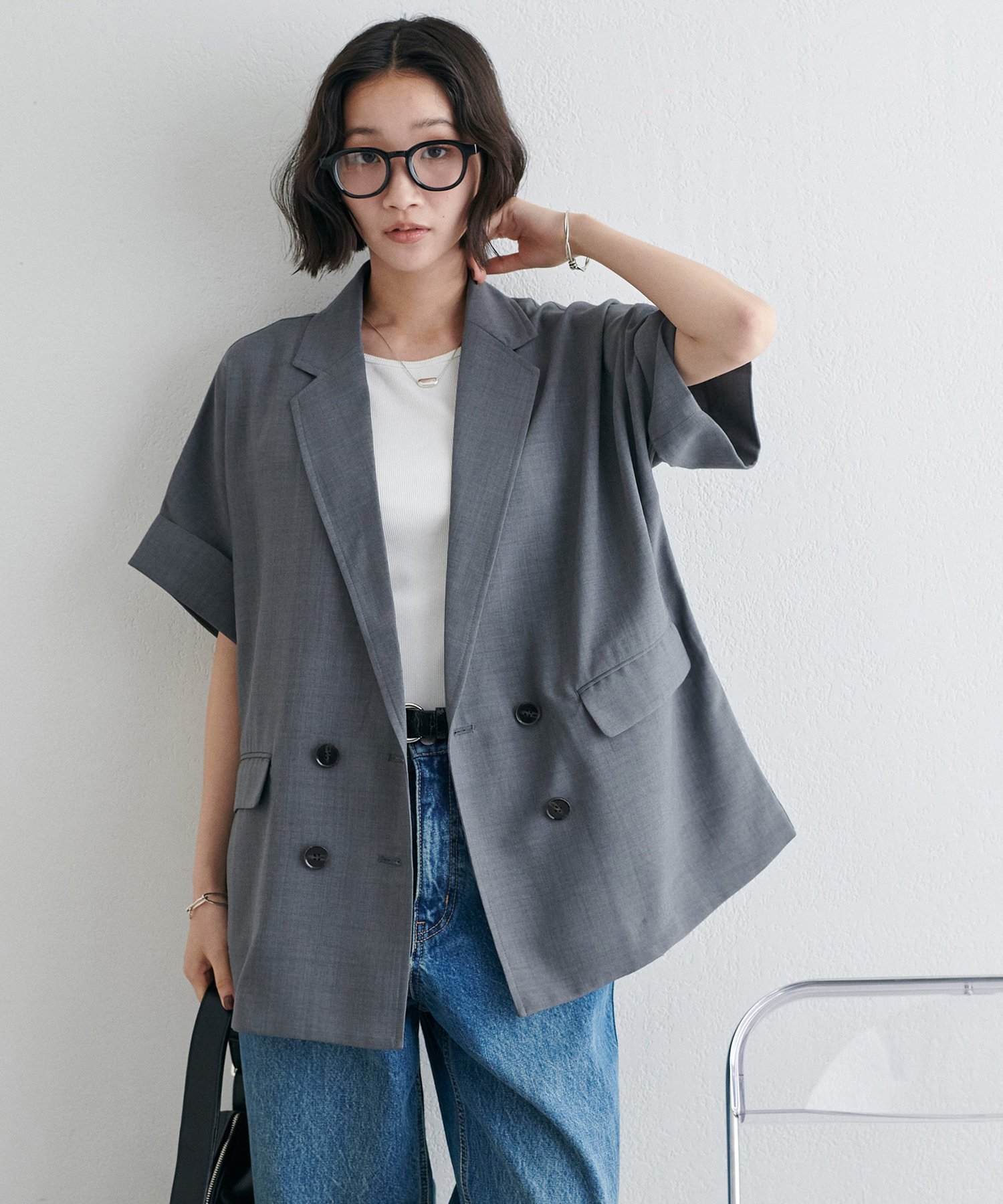 SALE／30%OFF】NOBLE ギャザーレイヤートップ ノーブル トップス