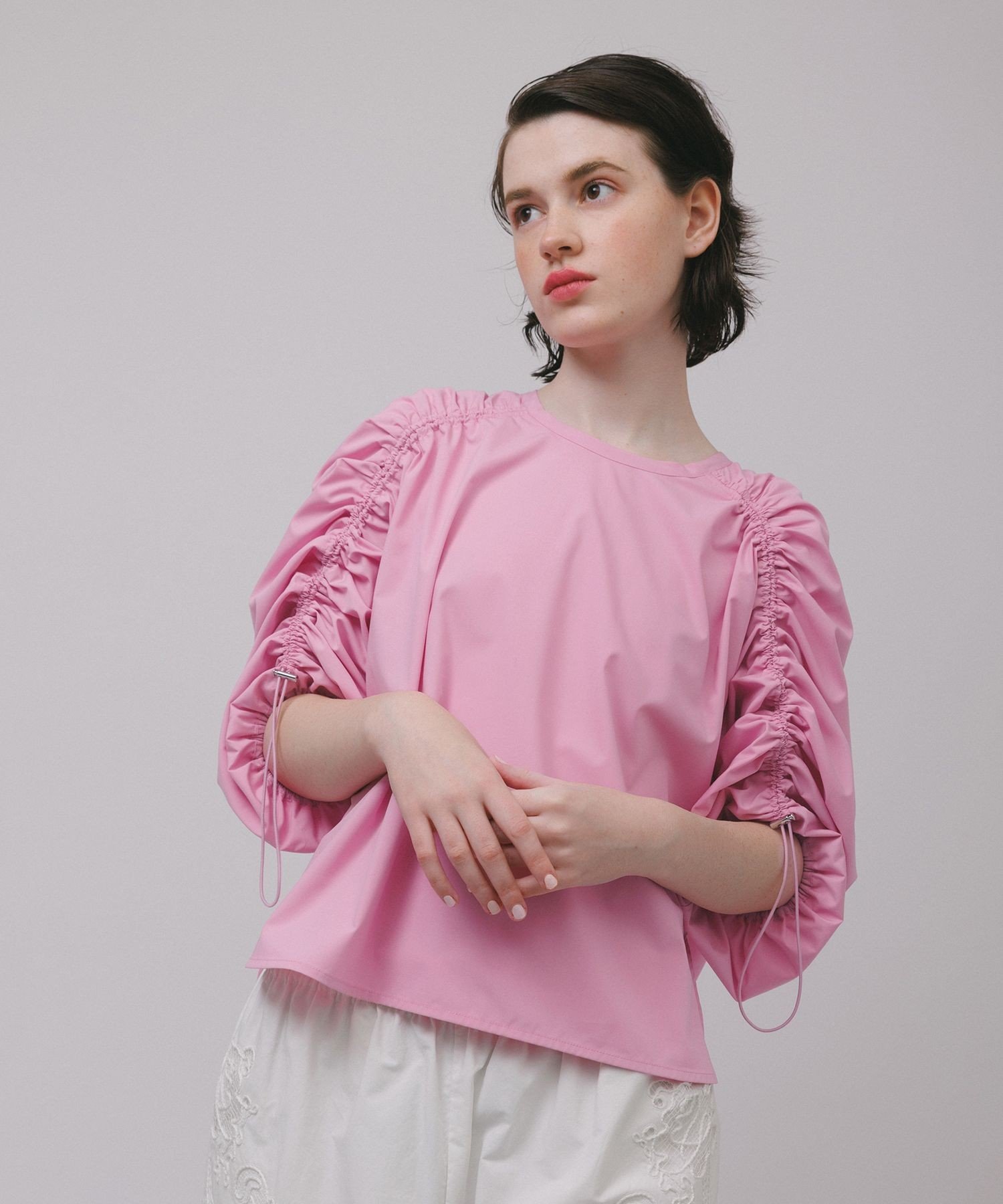 楽天市場】【SALE／50%OFF】グロッシーTブラウス ADAM ET ROPE' FEMME