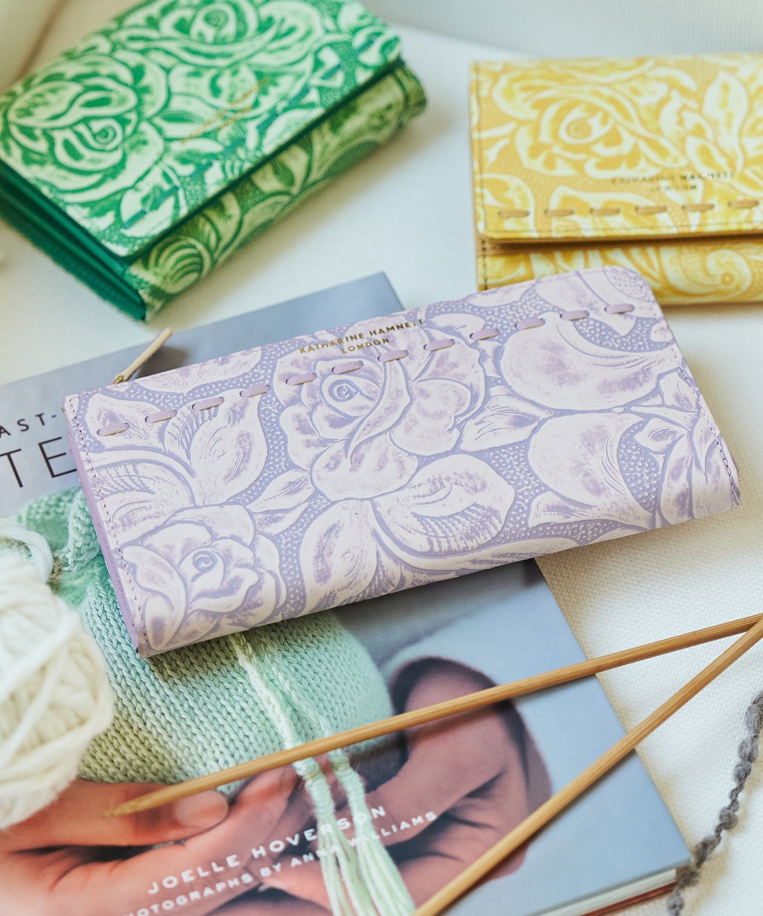 楽天市場】展示品箱なし キャサリンハムネット 財布 長財布 ピンク