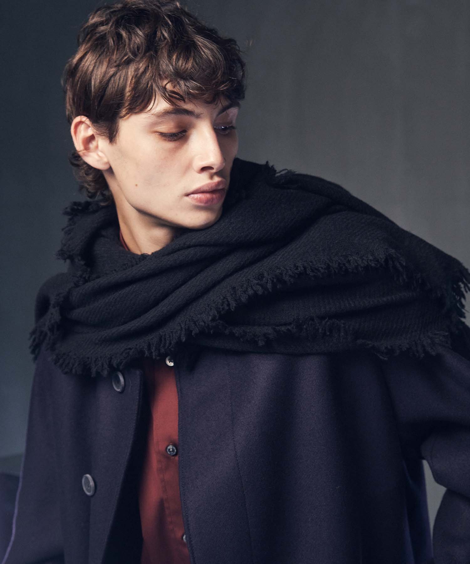 【美品】Maison Special 大判マフラー 美品】Maison Special 大判マフラー MAISON SPECIAL｜メゾン