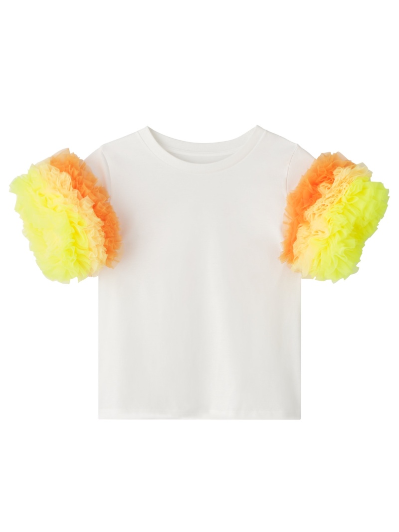 TOMO KOIZUMI FRILL SLEEVE T-SHIRT トモ コイズミ トップス