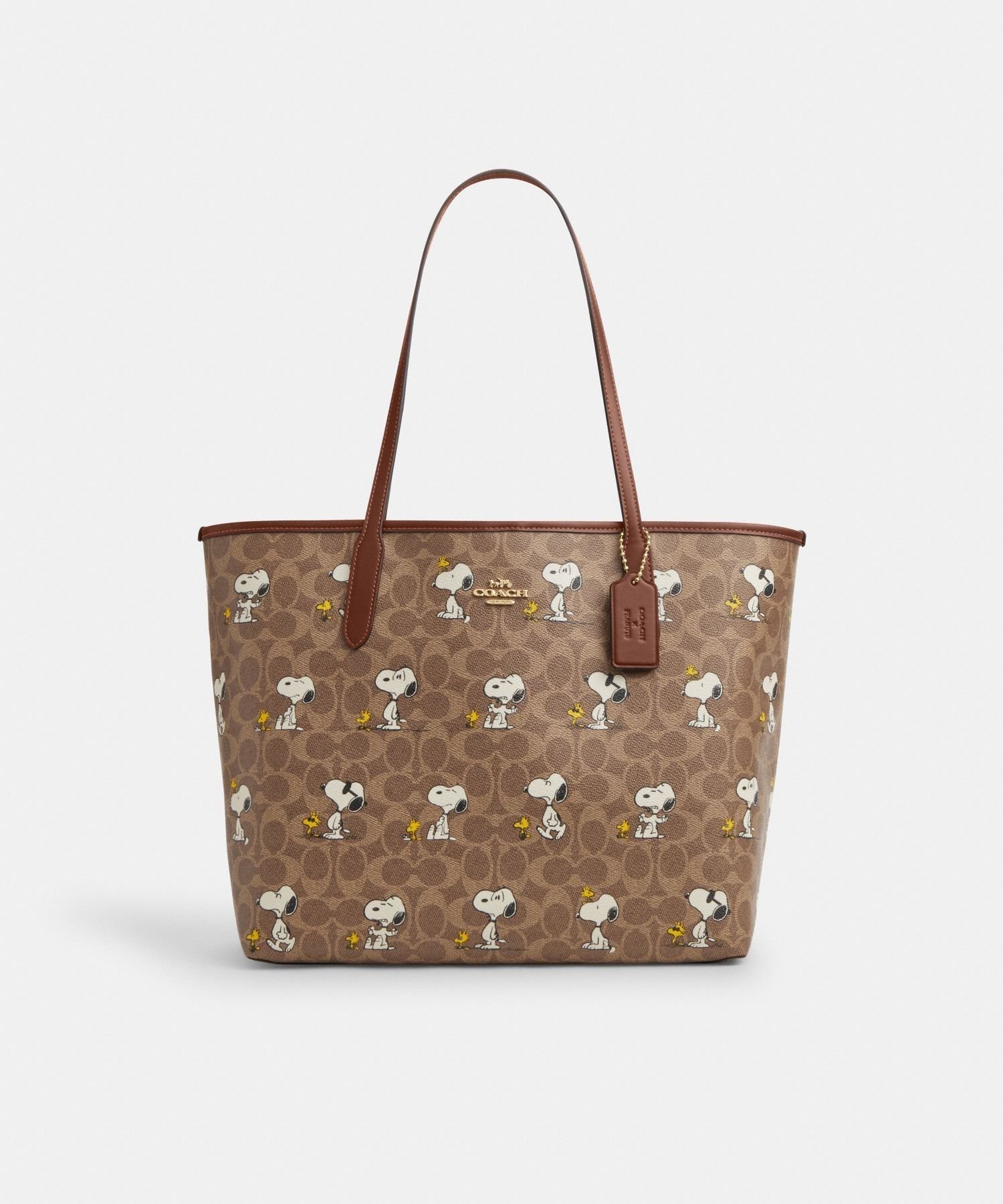 値下げ！coach キャンバス　犬　トートバッグ pk3965-01_1.jpg