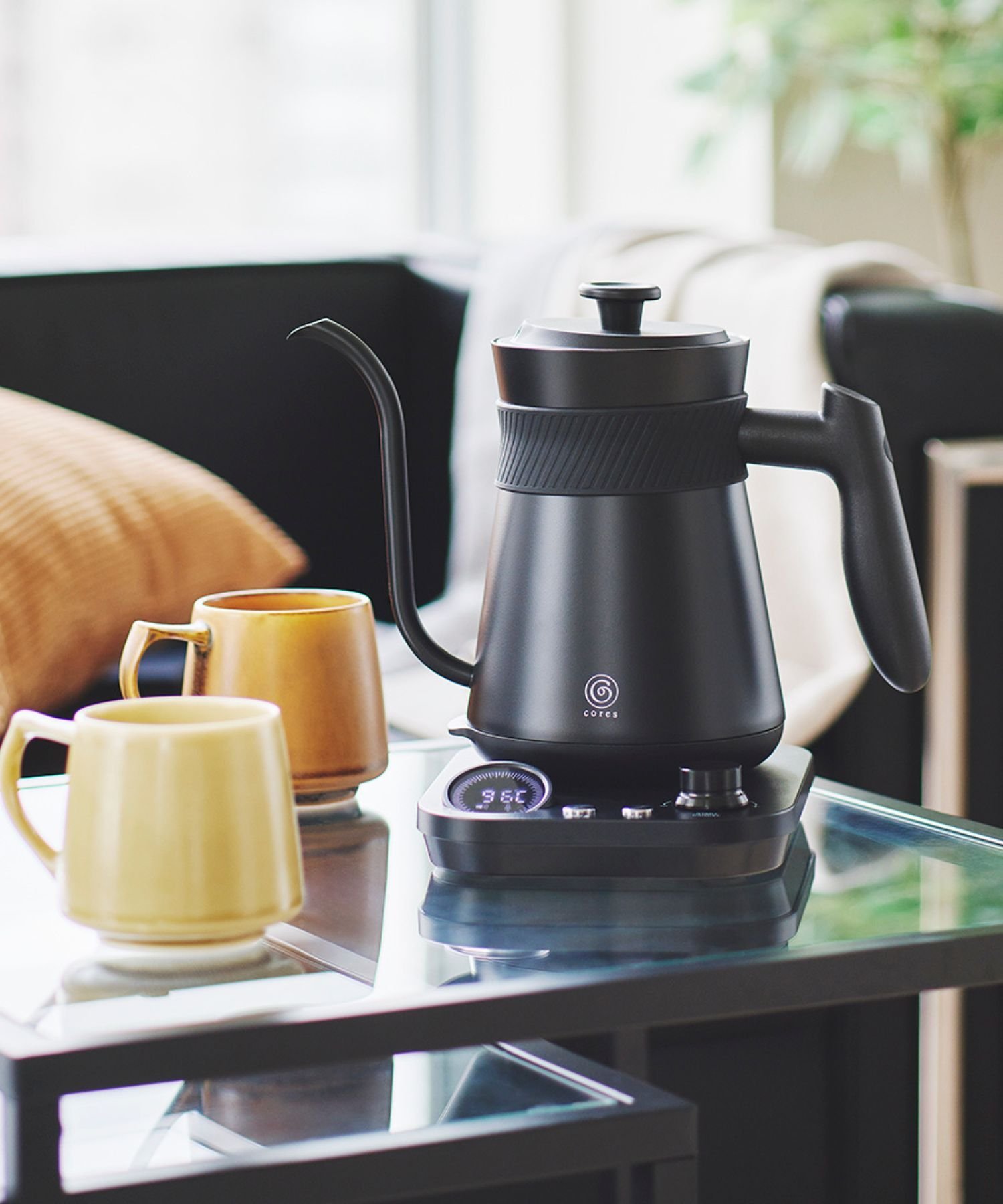 CORES FREETIME KETTLE C380 電気ポット、ケトル cores 特典付 コレス FREETIME KETTLE フリータイムケトル C380