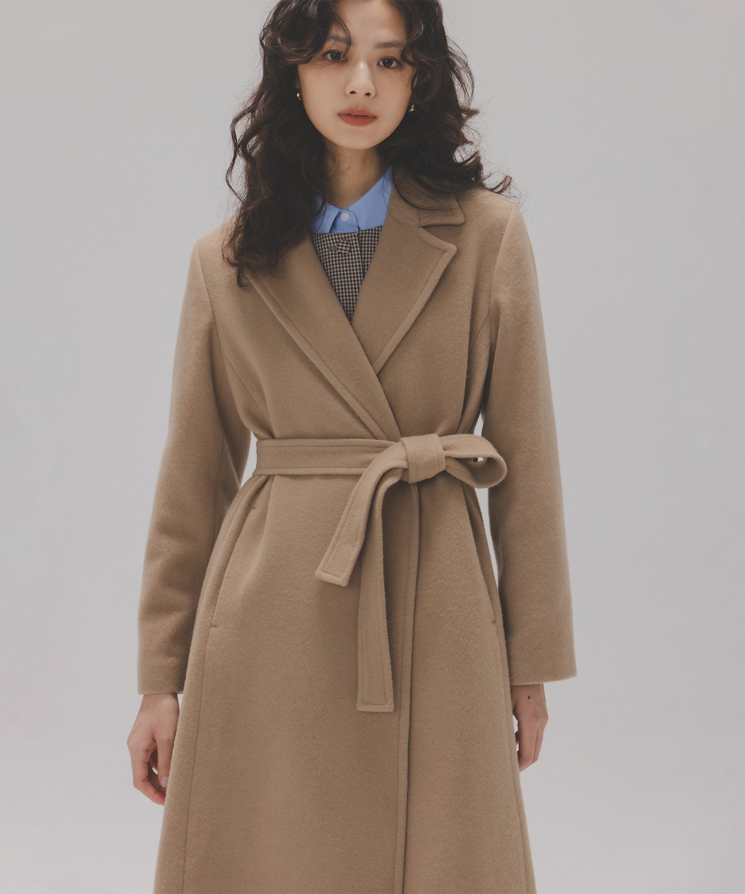 N.natural beauty basic ノーカラーコート 楽天市場】フォルムノーカラーロングコート NATURAL BEAUTY