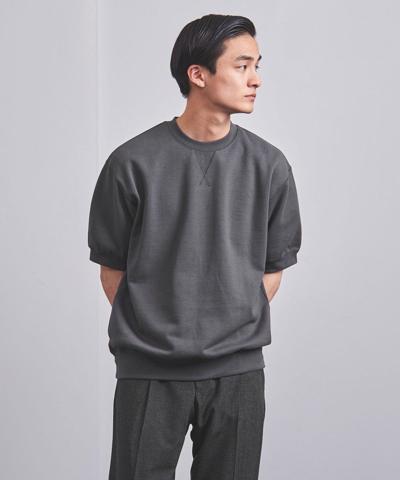 SALE／40%OFF】UNITED ARROWS 【別注】＜SUNSPEL(サンスペル)＞ ハイツイスト スウェット ユナイテッドアローズ  カットソー Tシャツ グレー グリーン ネイビー【送料無料】