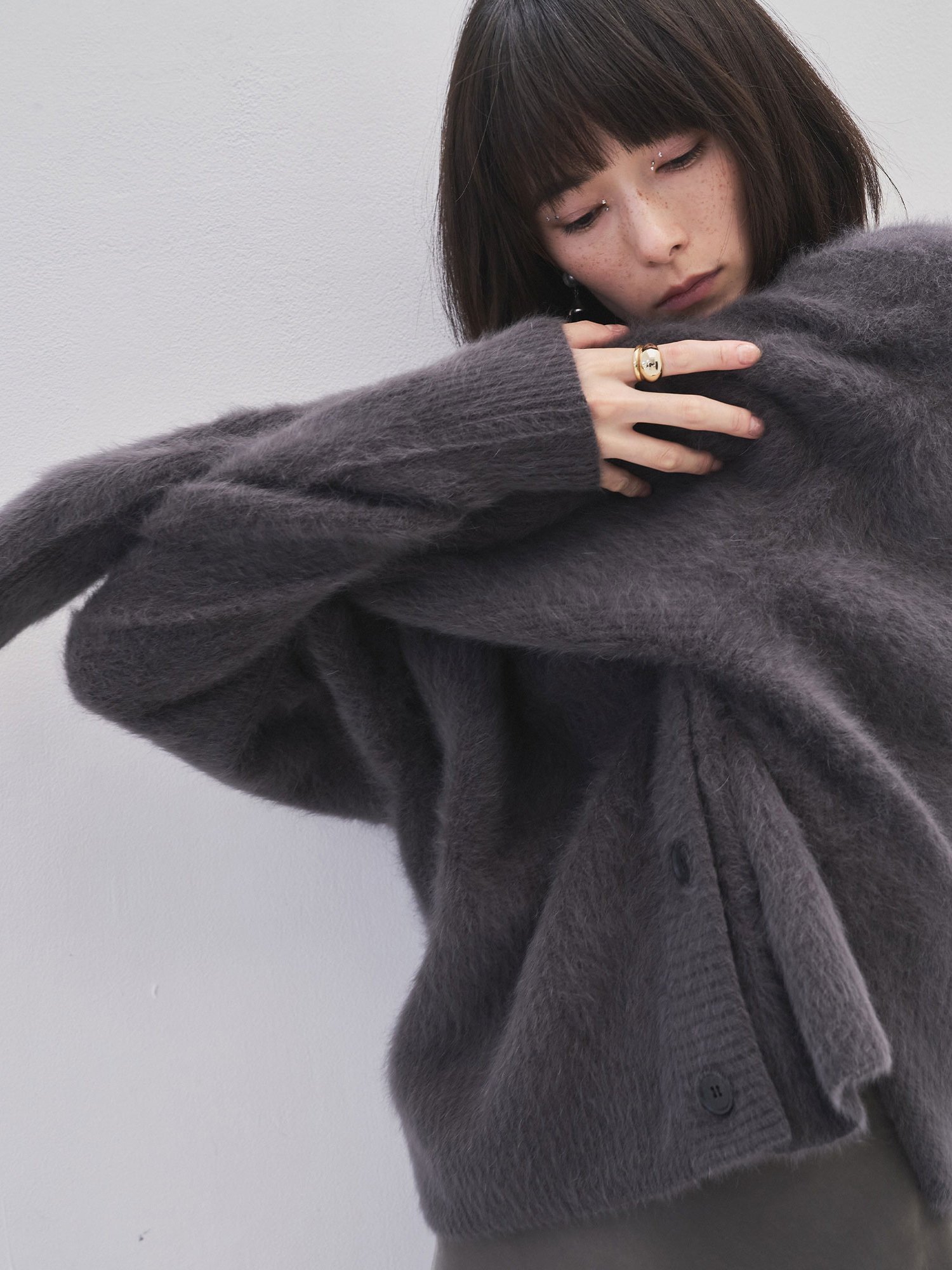 未使用】ガリャルダガランテ 2023AW カシミヤ混カーディガン