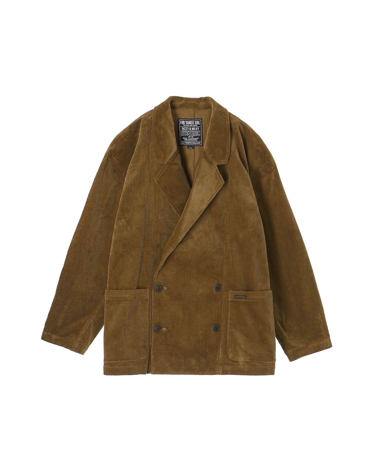 楽天市場】HYSTERIC GLAMOUR SOUND AND VISIONジャカード ジャケット