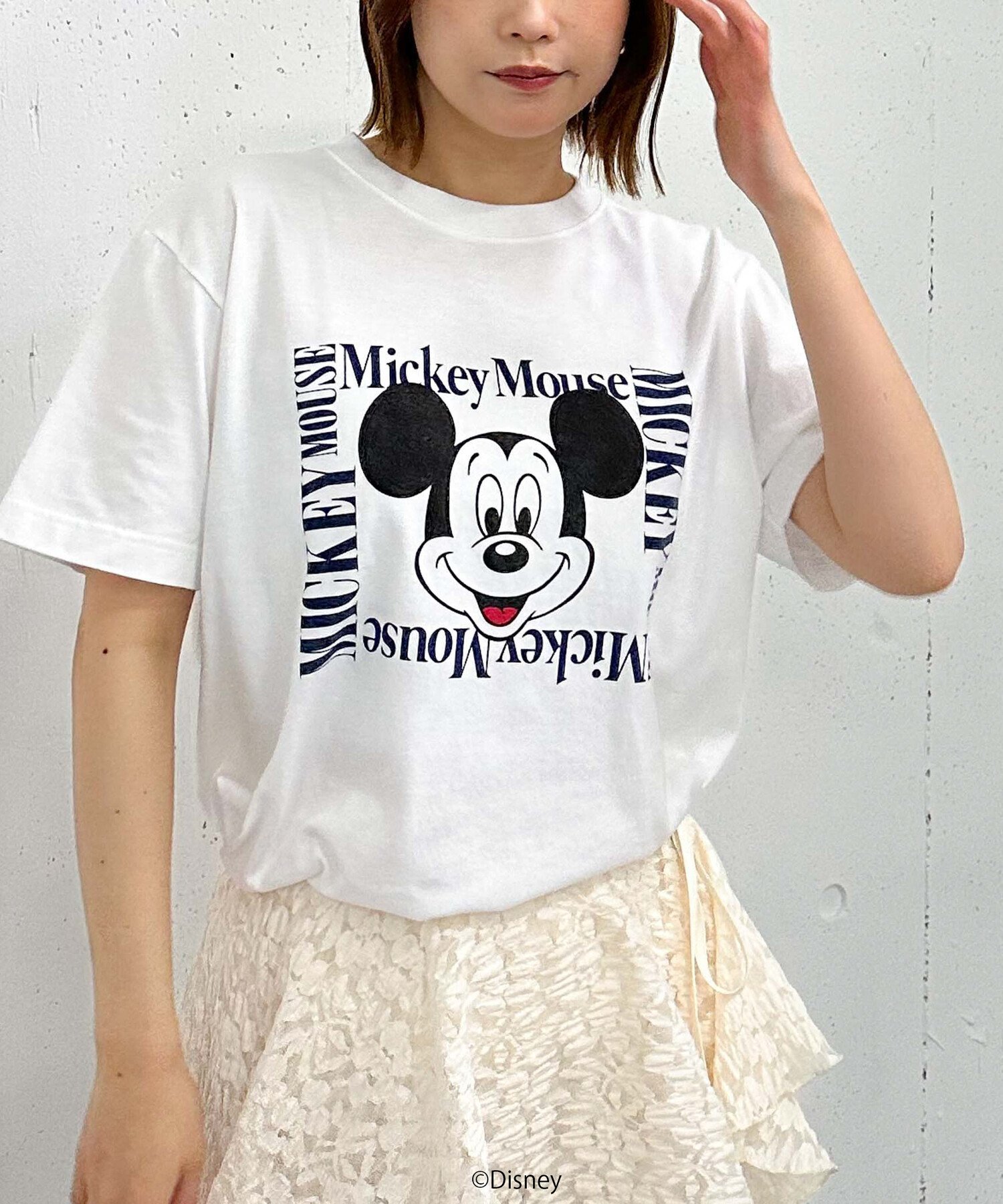 『いいねミッキー』\"Thumbs Up\"　ミッキー　Tシャツ いいねミッキー』