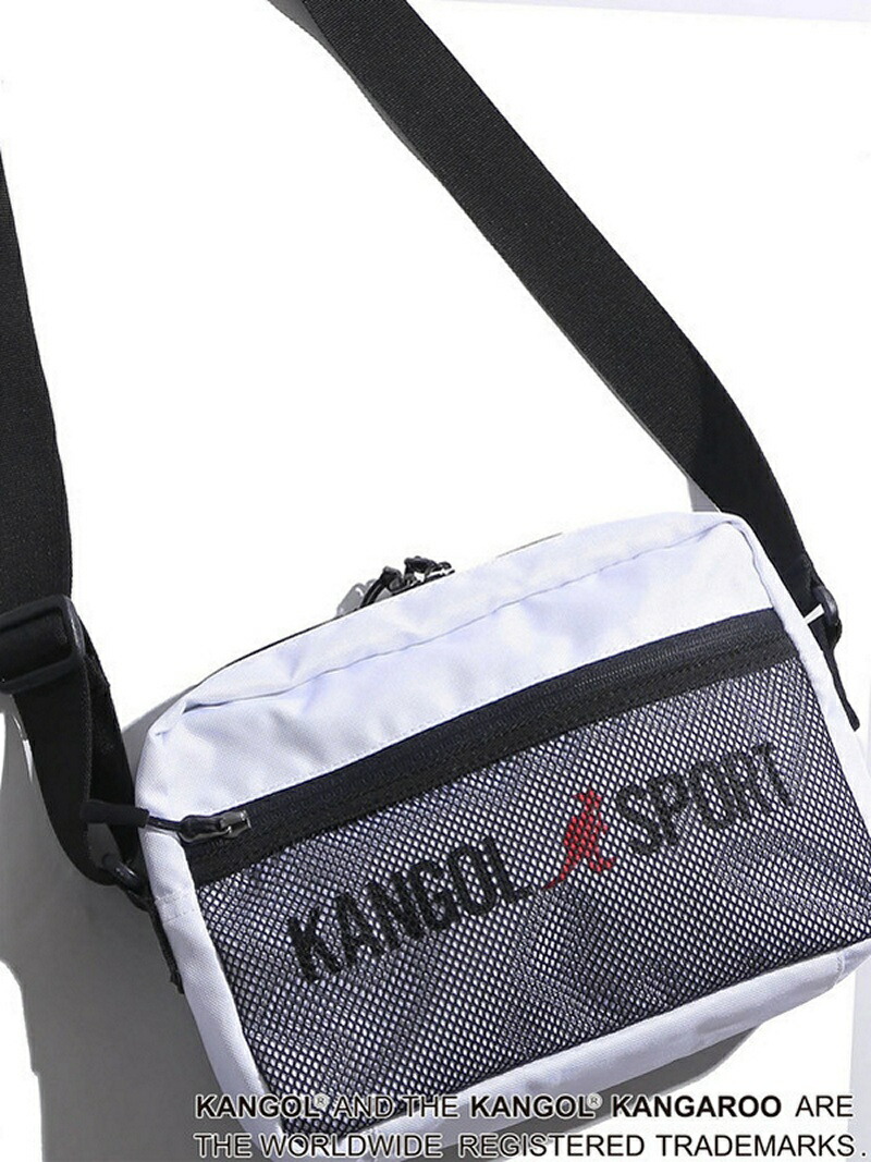 WEGO (M) comment KANGOL SPORT ヨコガタショルダーバッグウィゴーバッグ