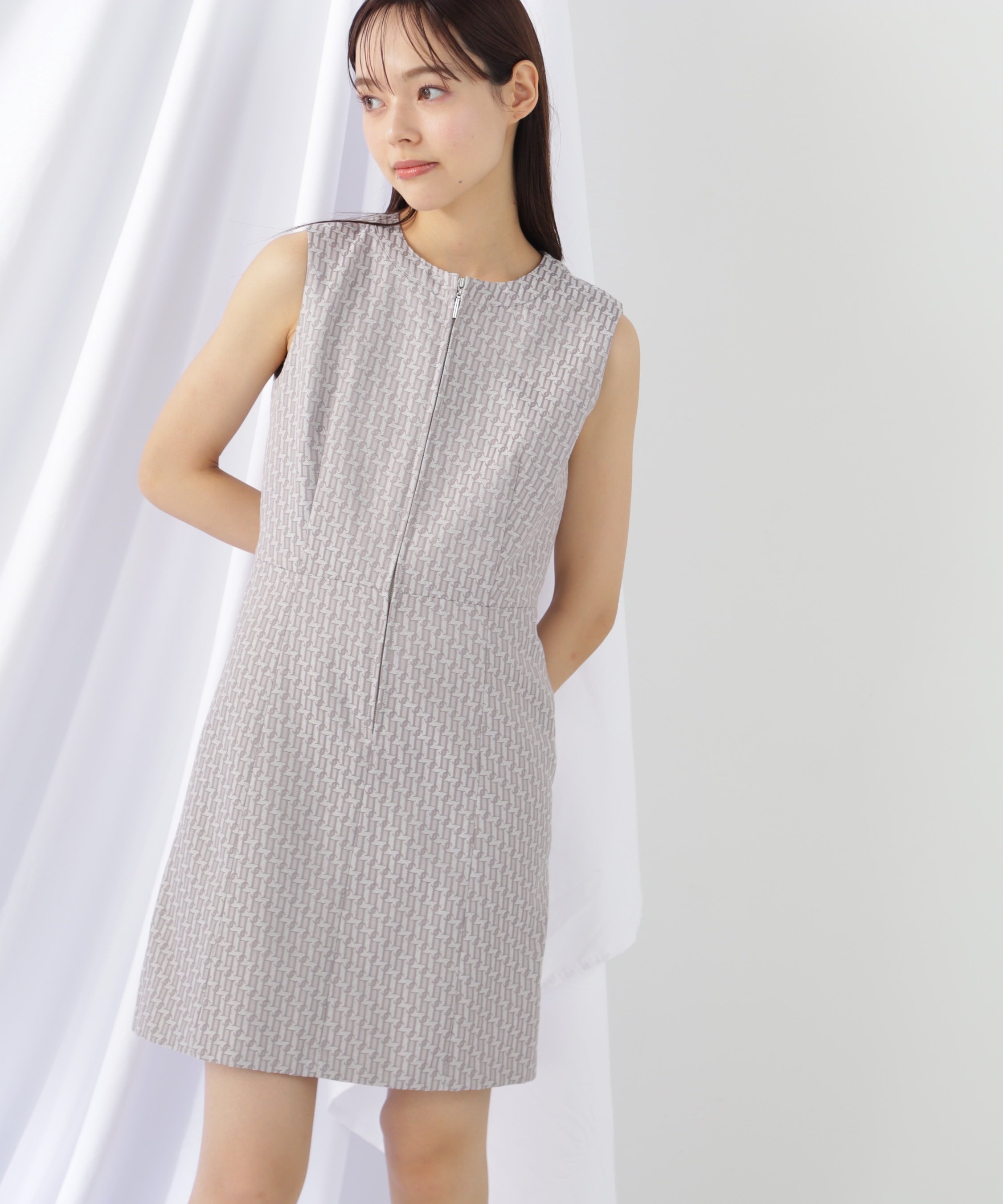 楽天市場】ポロ衿カットソーワンピース JILL by JILL STUART