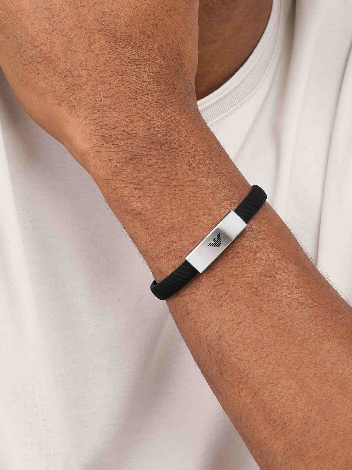 EMPORIO ARMANI エンポリオアルマーニ EGS2176040 ブレスレット Amazon.co.jp: EMPORIO ARMANI エンポリオアルマーニ EGS2176040