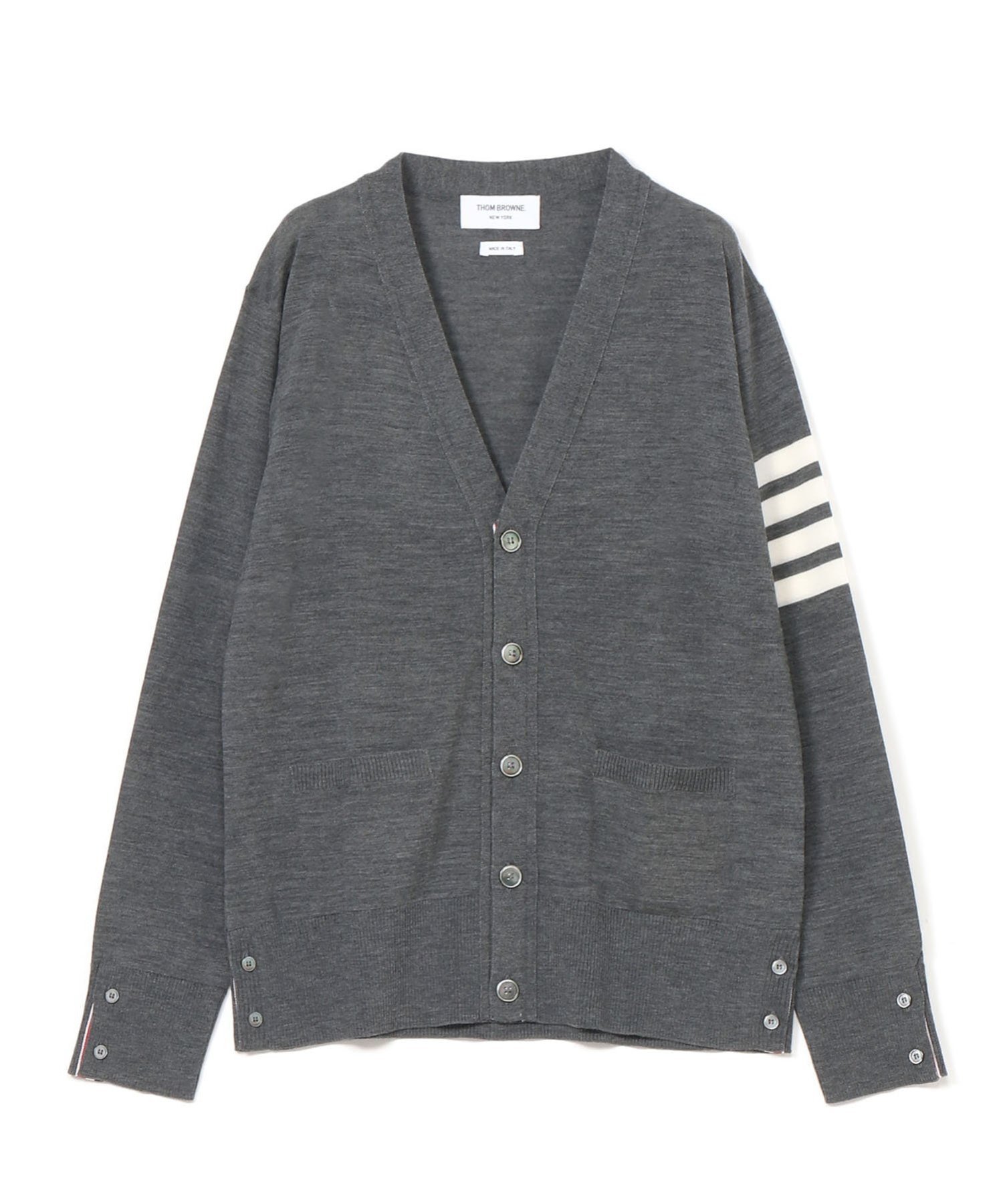 トムブラウン FJS066A 06221 055 レディース 長袖シャツ Thom Browne 4-Bar Long-Sleeve Cotton Jersey Ruby T-Shirt