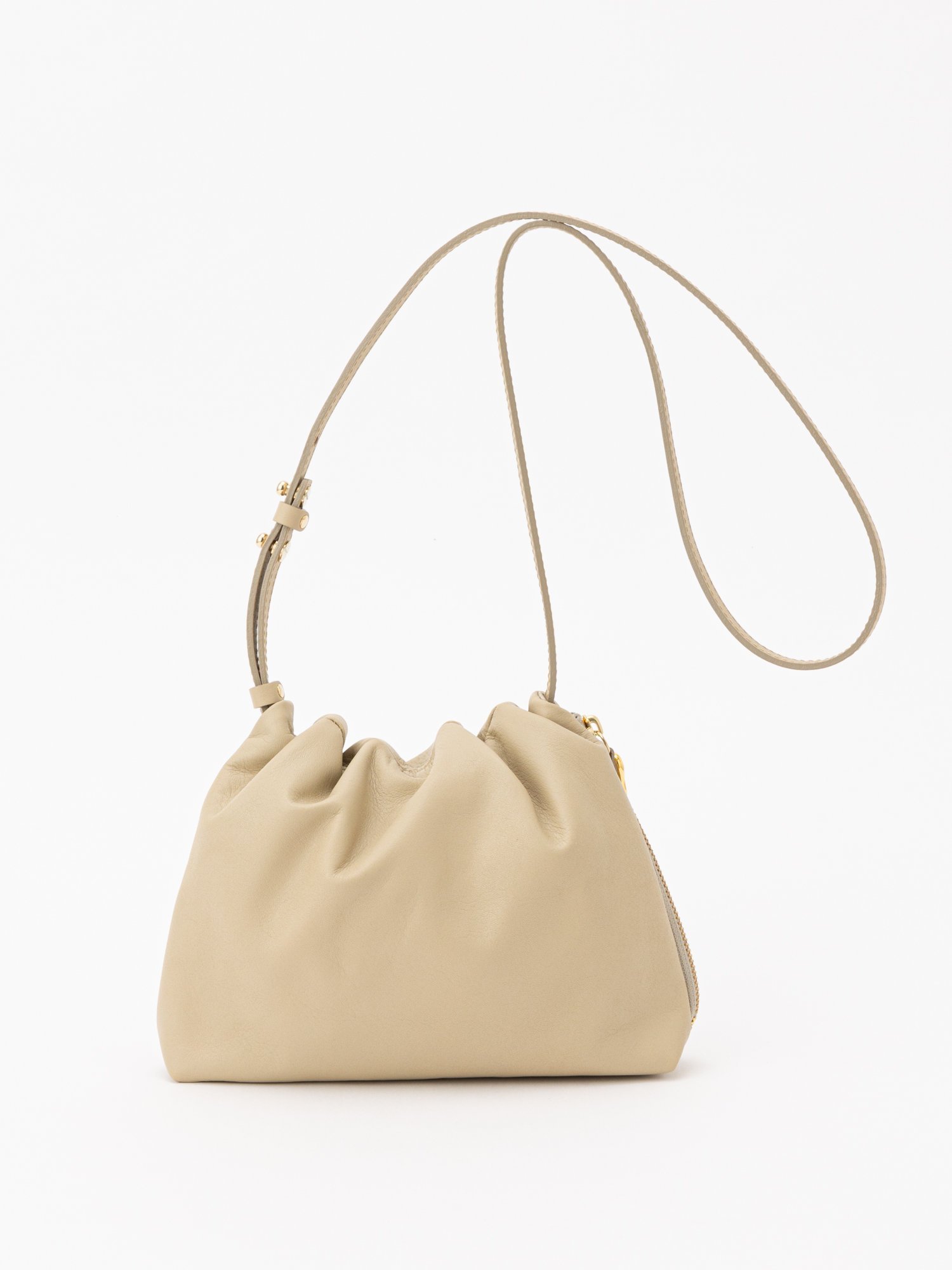 SALE／10%OFF】russet 《gemeil》レザーミニショルダーバッグ ラシット 