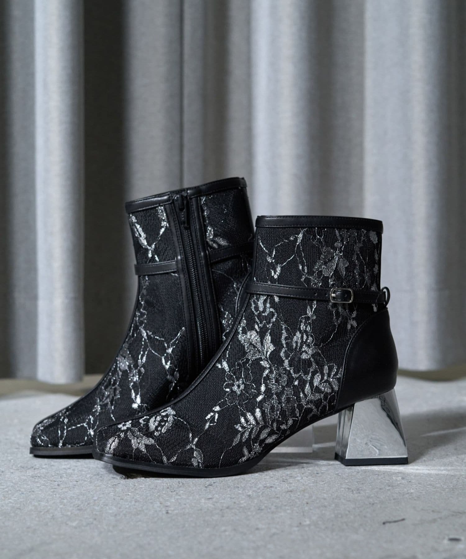 楽天市場】(M)ヒールブーツ HARE ハレ シューズ・靴 ブーツ ブラック