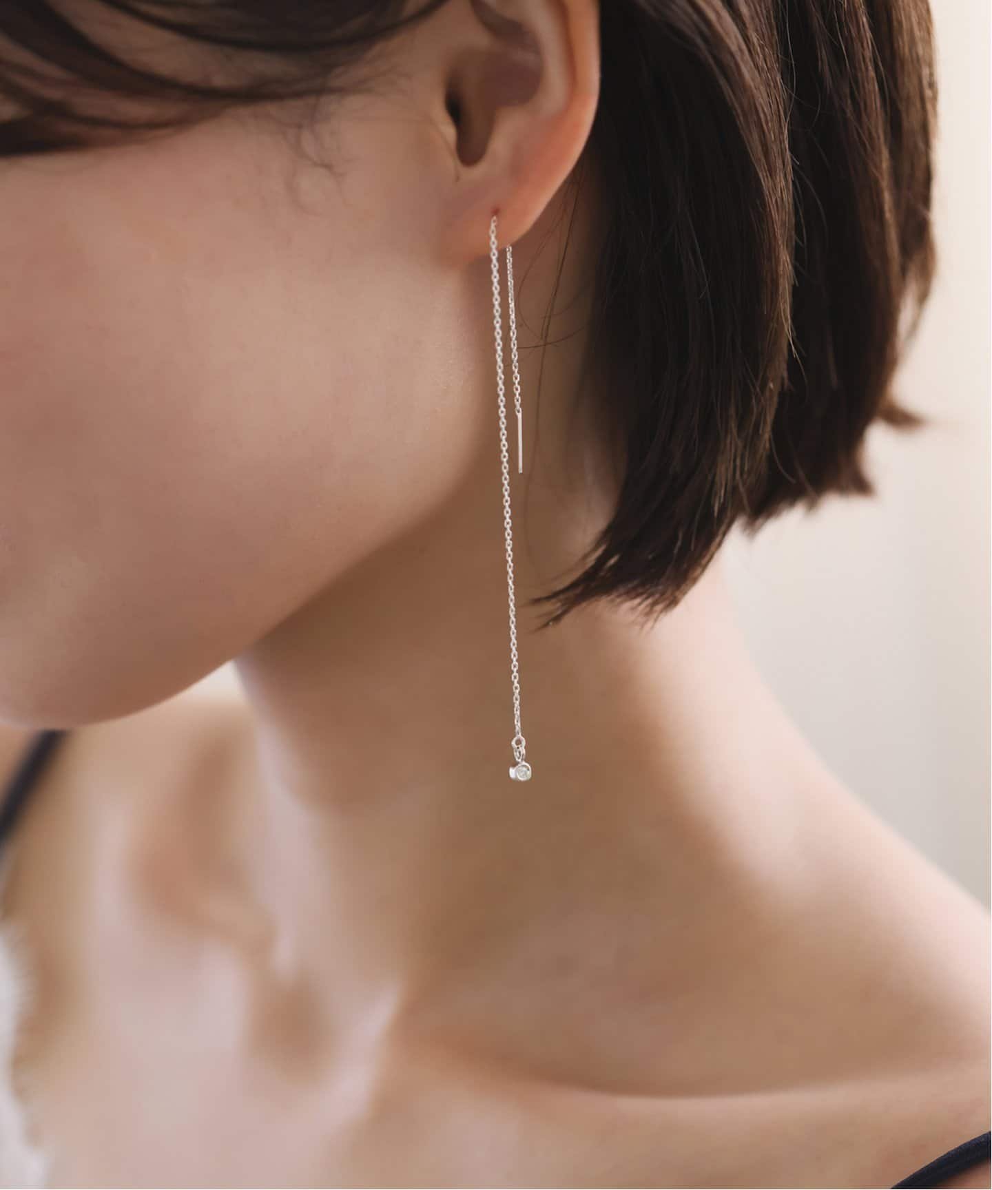 SLOBE IENA エクレアチェーンピアス SLOBE IENA（スローブイエナ）の「《WEB/一部店舗限定》SLOBE