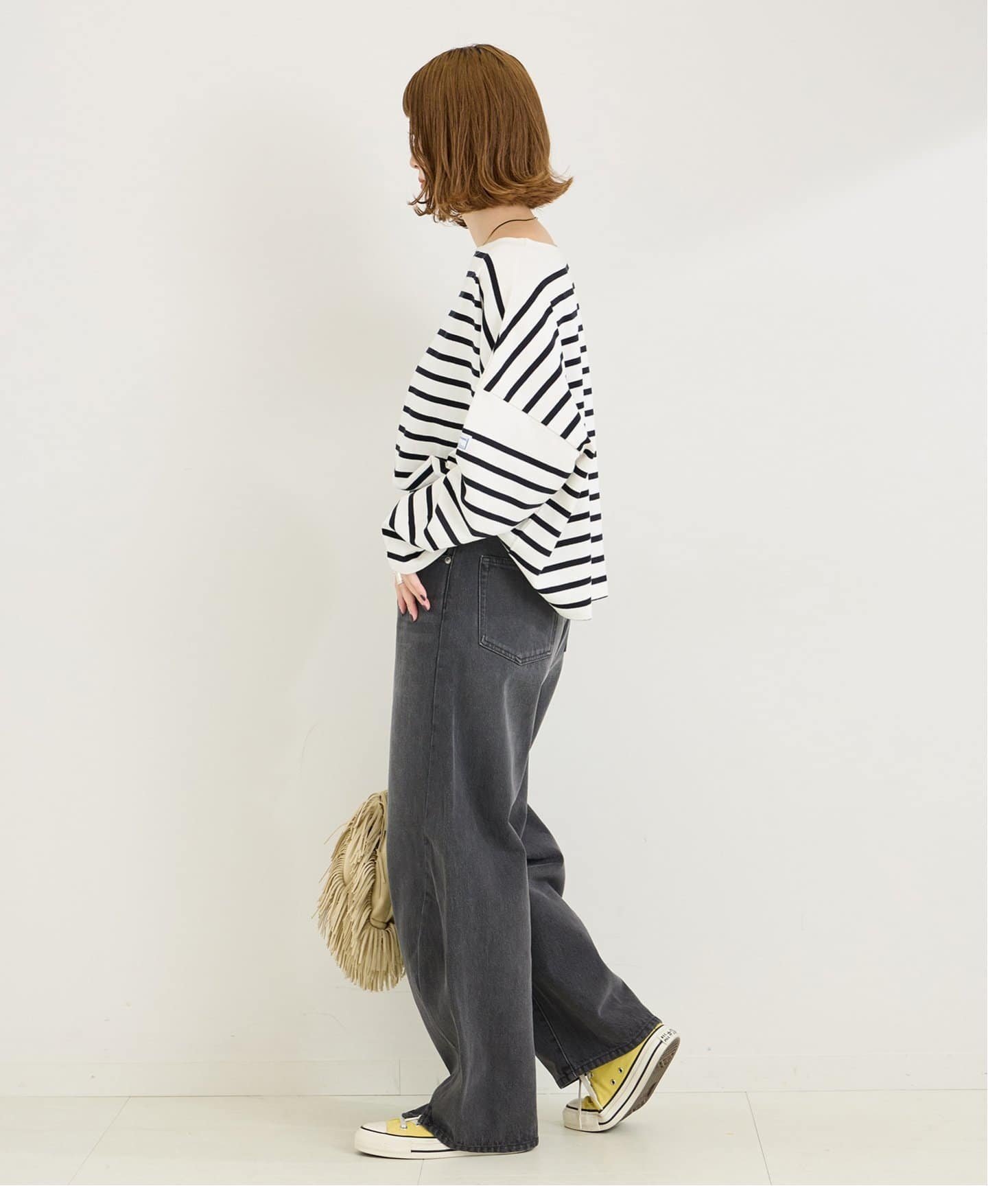 B.C STOCK DU JOUR/デュ ジュール BARREL BAGGY JEAN ベーセー