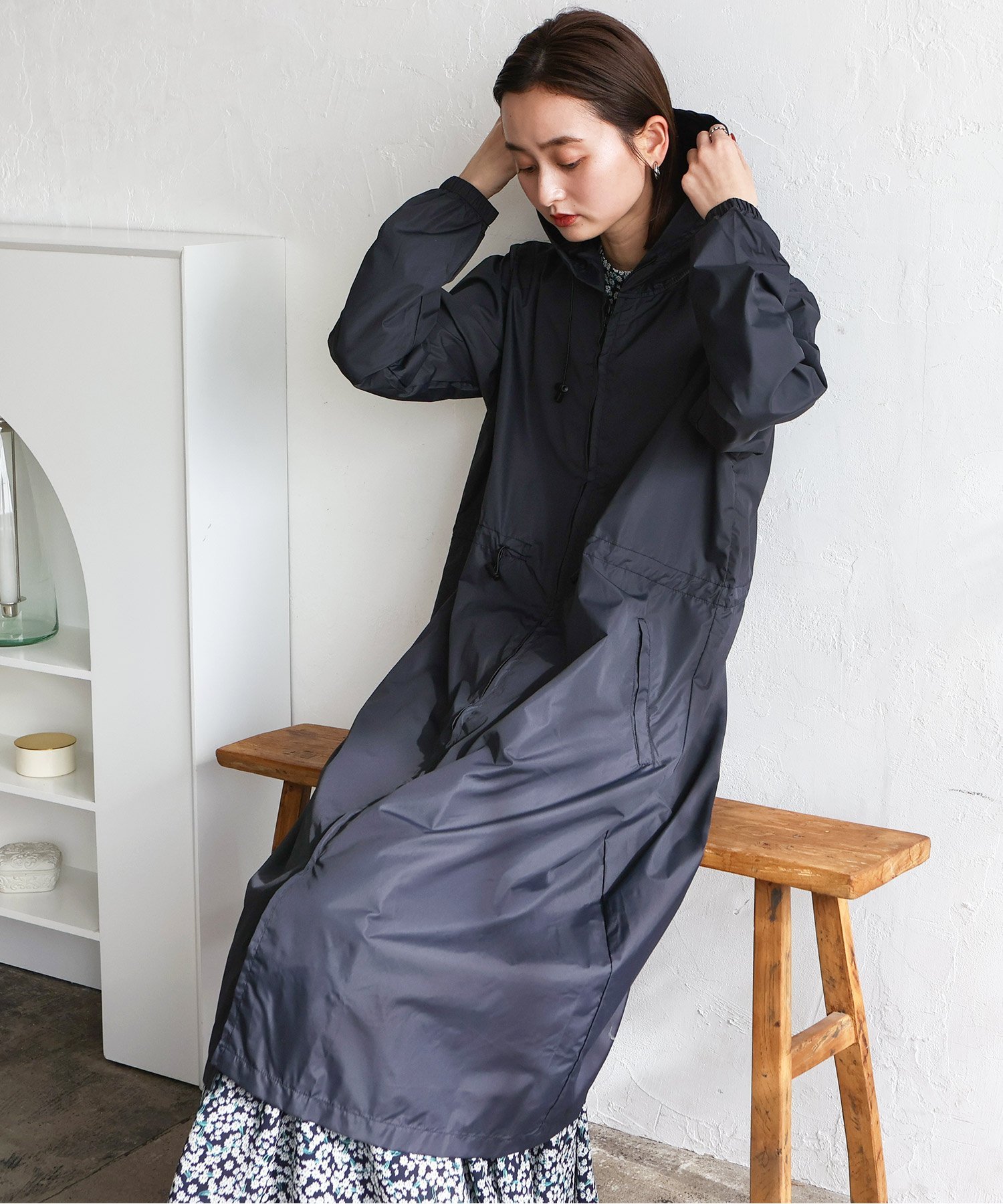楽天市場】SC モッズ ロング レインコート UNITED ARROWS green