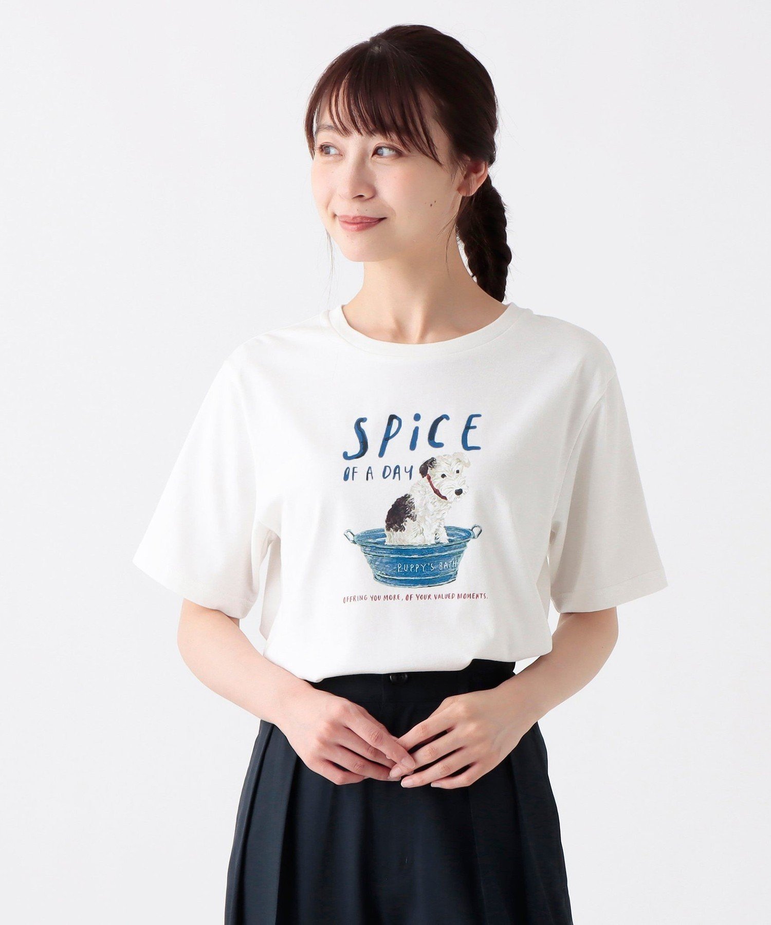 楽天市場】【SALE／37%OFF】ドッグプリントTシャツ Afternoon Tea