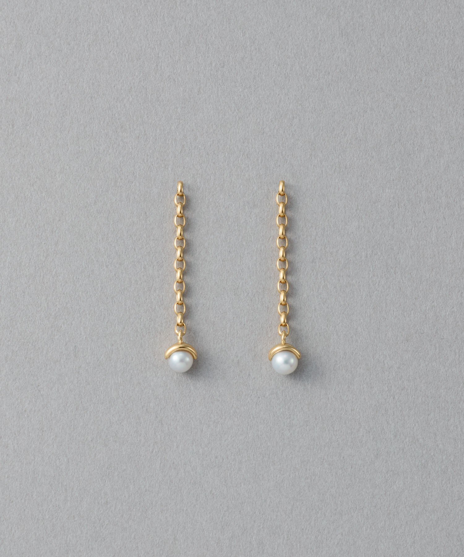 楽天市場】[ミストピンク] K10MPG パール ピアス ete エテ