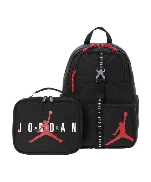 NIKE Jordan 23 Backpack 9A0419-R78 ジョーダン NIKE JORDAN JERSEY MESH JUMPMAN BACKPACK JERSEY RED BLACK