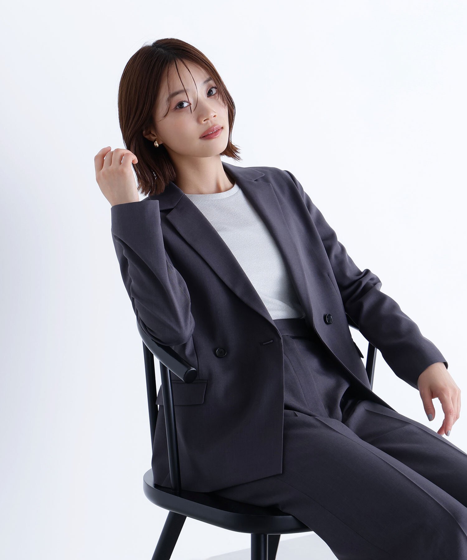 ナチュラルビューティーベーシック　ジャケット　ダブル 楽天市場】【SALE／50%OFF】ショートジャケット NATURAL BEAUTY BASIC