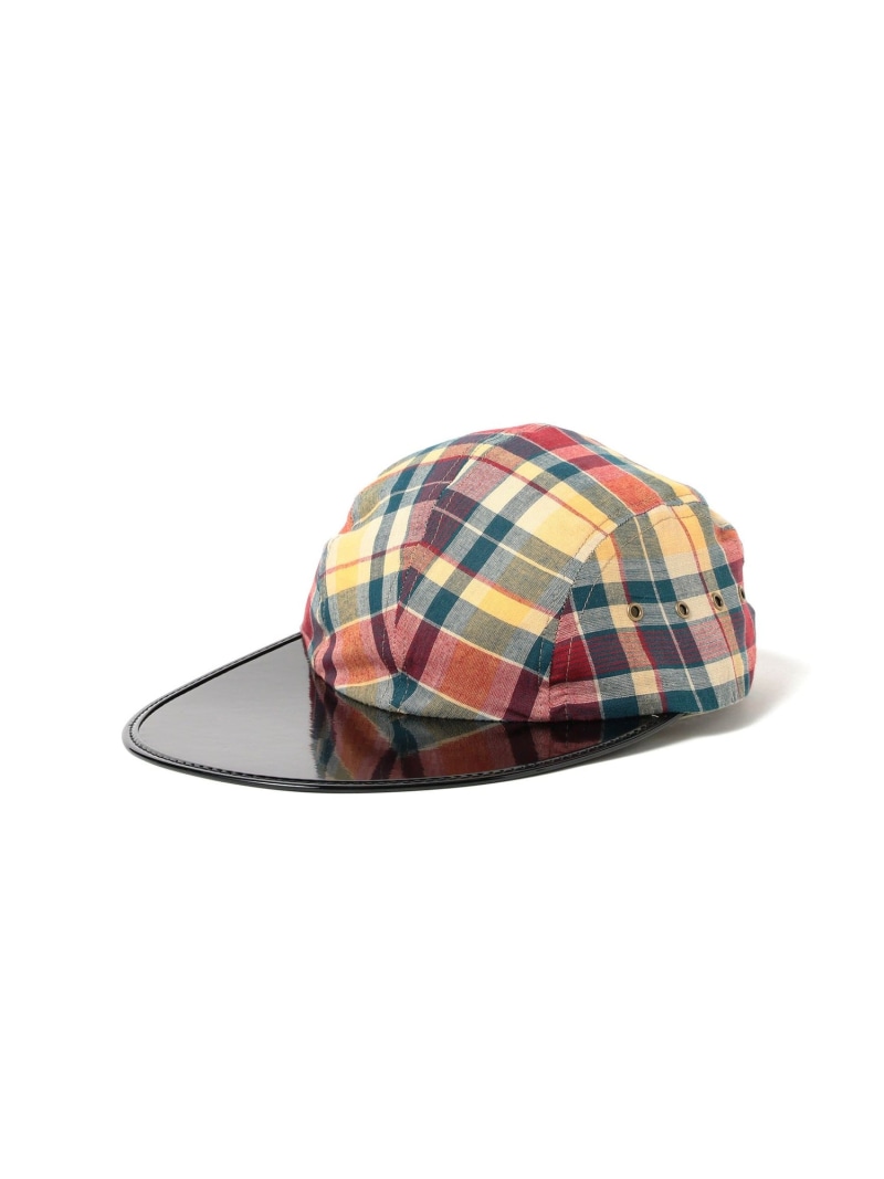 BEAMS PLUS 【別注】Quaker Marine Supply Co. / Oysterman Dark Madras ビームス メン 帽子 その他の帽子 ブラック【送料無料】