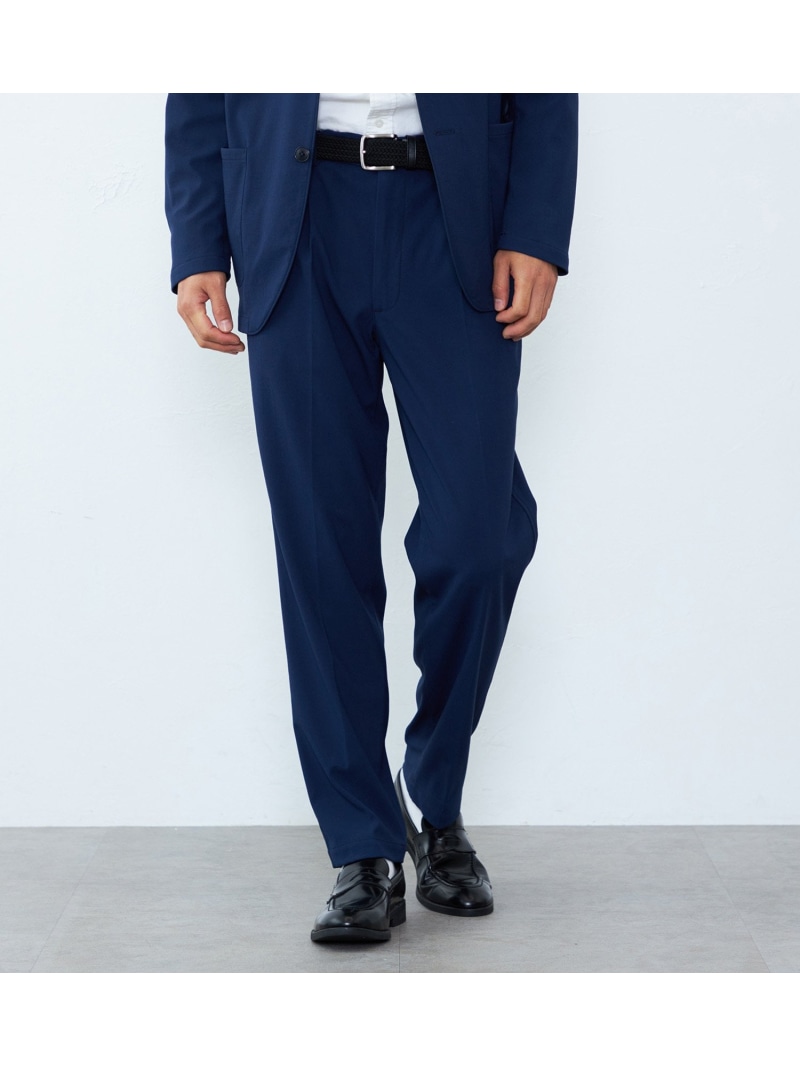 EDWIN EDWIN デニスラ URBAN FUNCTION テーパード ウールライクスラックス ストレッチ 洗える エドウインオンラインモール パンツ スラックス・ドレスパンツ ブラック ネイビー【送料無料】