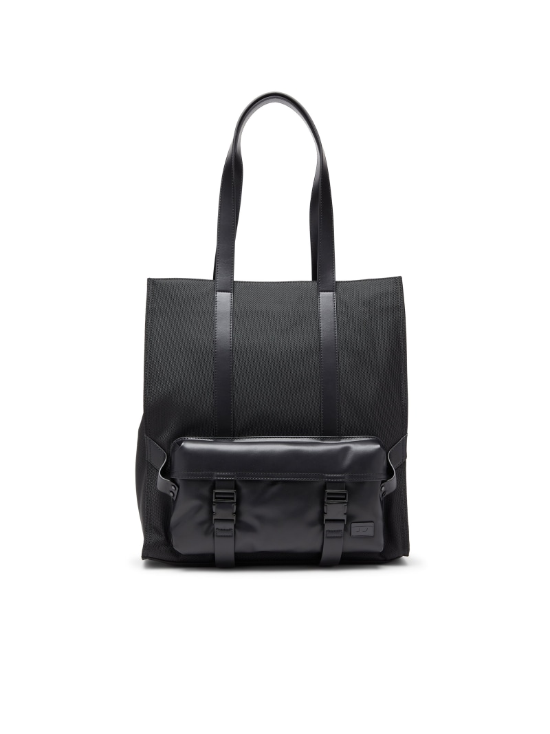 DIESEL メンズ トートバッグ MULTI-PKTS TOTE X ディーゼル 御徒面子 トートバッグ 黒いこと【貨物輸送無料】