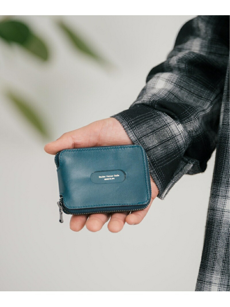 Butler Verner Sails 日本製/国産カード&コインケース ロッキーモンロー 財布・ポーチ・ケース コインケース・小銭入れ・札入れ ベージュ ネイビー ブラウン【送料無料】