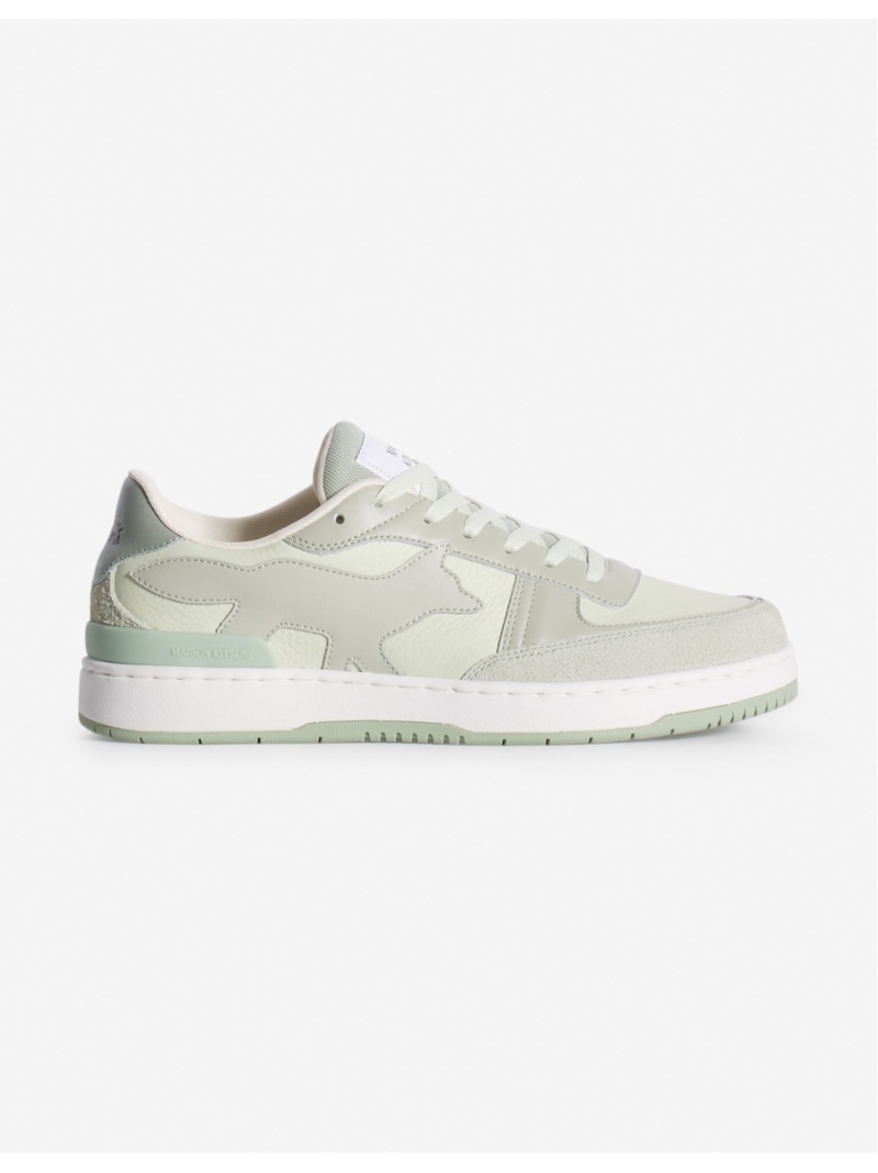 【SALE／30%OFF】Maison Kitsune Maison Kitsune/(M)CHIRU TRAINERS 棲み家 狐狸 シューズ・靴 スニーカー 白いこと【RBA_E】【貨物輸送無料】