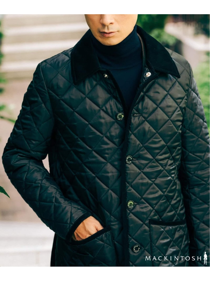 EDIFICE MACKINTOSH(マッキントッシュ) 別注 WAVERLY/ウェーヴァリー \"ナイロン\"" エディフィス ジャケット・アウター 余分の物のジャケット・アウター 米国海軍 赤銅色 黒いこと【貨物輸送無料】"