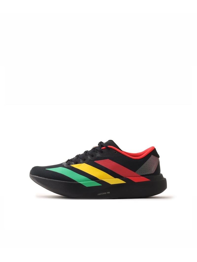 adidas adidas Adizero EVO SL WVN M CBLACK/VIVGRN/BOGOLD アトモス シューズ・靴 スニーカー ブラック【送料無料】｜ Fashion Men