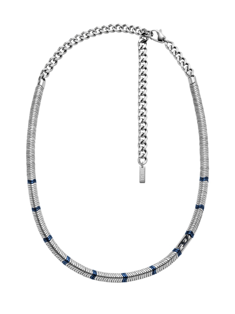 DIESEL ディーゼル アクセサリー メンズ ネックレス DX1576931 ウォッチステーションインターナショナル アクセサリー・腕時計 ネックレス シルバー【送料無料】