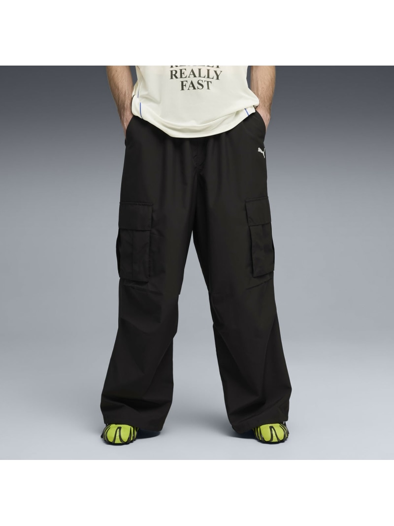 PUMA ユニセックス エクストリーム カーゴパンツ FUTURE.PUMA.ARCHIVE Pants プーマ パンツ その他のパンツ ブラック【送料無料】