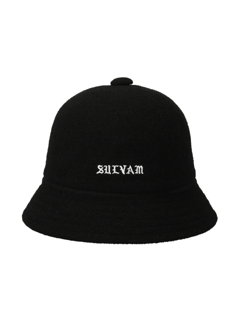 【SALE／40%OFF】sulvam 【26SS】＜sulvam＞バゲットハット サルバム 帽子 ハット ブラック ホワイト【RBA_E】【送料無料】｜ Fashion Men