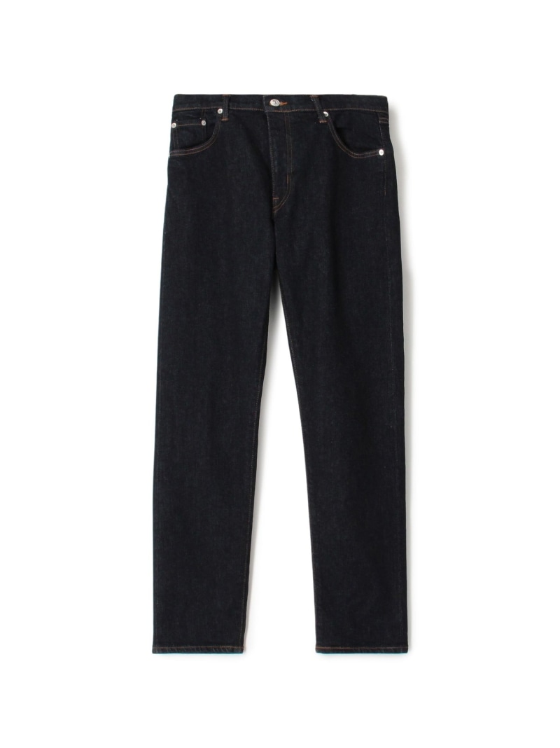 TOMORROWLAND MEN 【別注】EDWIN REGULAR TAPERED ONE WASHED デニムパンツ トゥモローランド パンツ その他のパンツ ネイビー【送料無料】