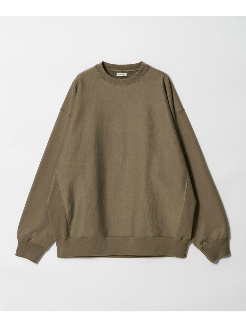 Steven Alan ＜Steven Alan＞ ウラケ 仕掛けるはたご屋 労働者の一団素っ首 流汗 もの言う花＆青少年 ユナイテッドアローズ トップス スウェット・トレーナー 薄墨色 パープル【貨物輸送無料】