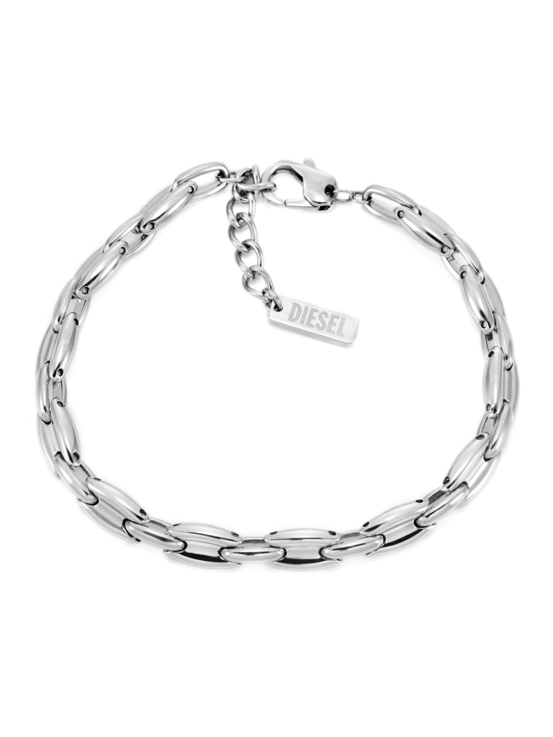 DIESEL ディーゼル アクセサリー メンズ ブレスレット シルバー DX1583040 ウォッチステーションインターナショナル アクセサリー・腕時計 ブレスレット・バングル シルバー【送料無料】