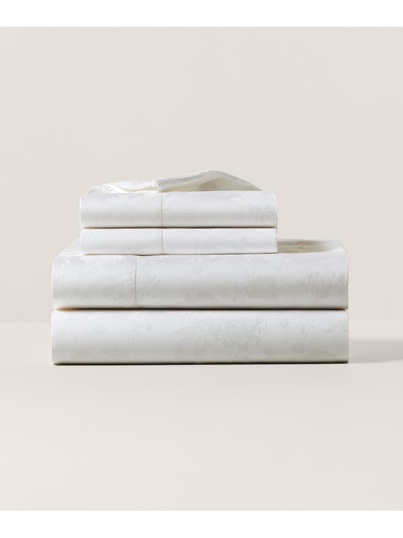 RALPH LAUREN HOME オーガニック 綿織物 Bethany ジャカード ボックス席敷き布/セミダブルサイズ ラルフローレン 室内装飾・やって行く雑貨 余分の物の室内装飾・やって行く雑貨 赤銅色【貨物輸送無料】