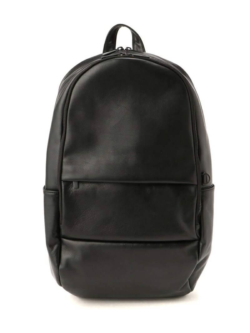 楽ギフ_包装】 PATRICK STEPHAN Leather backpack 'round double F