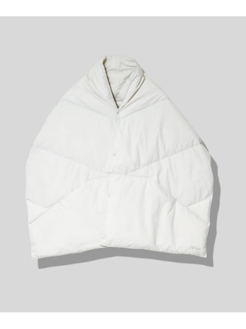 【SALE/10%OFF】GSC GOODS & SHOES SELECT NANGA/ナンガ DOWN PONCHO MUFFLER ゴースローキャラバン ファッション雑貨 マフラー・ストール・ネックウォーマー ブラック ホワイト【RBA_E】【送料無料】| Fashion Men