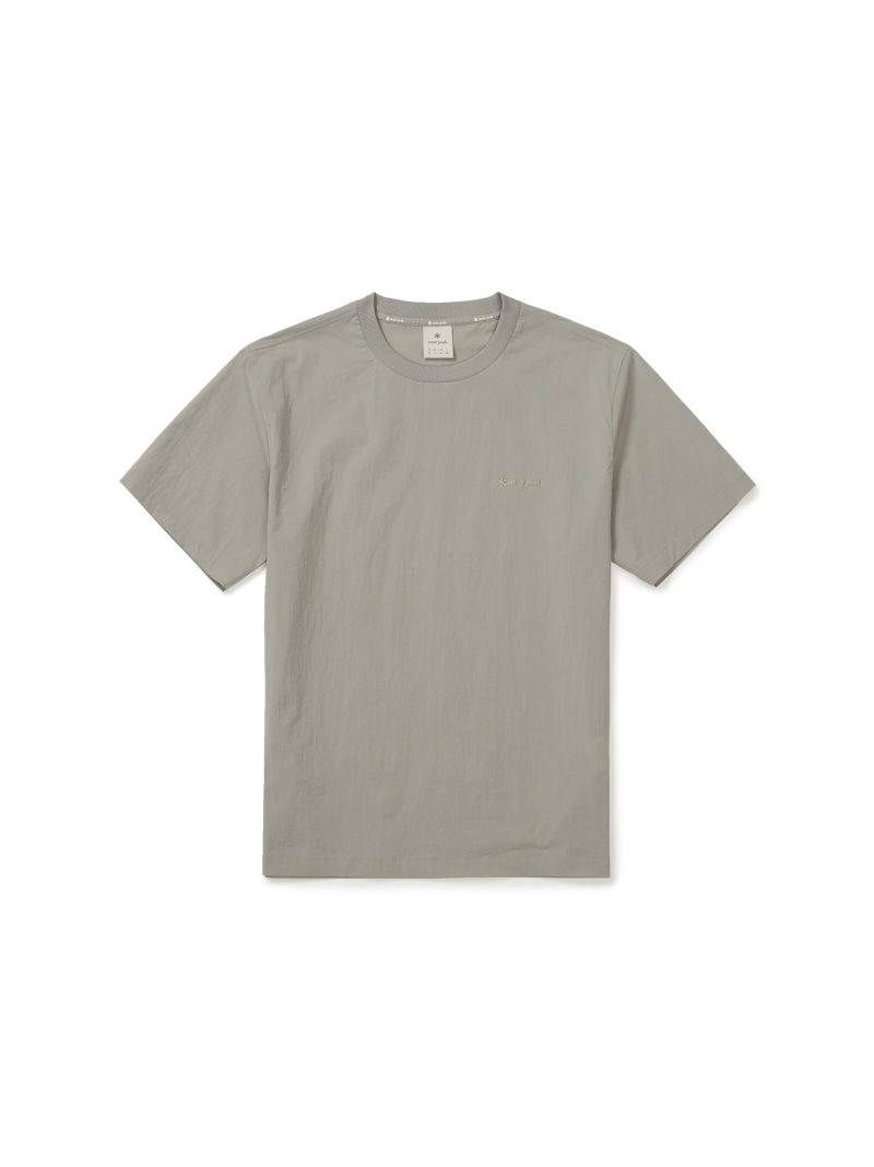 Snow Peak Root Basic Short Sleeve T-Shirt スノーピーク トップス カットソー・ティーシャツ 黒いこと 薄墨色 米国海軍【貨物輸送無料】