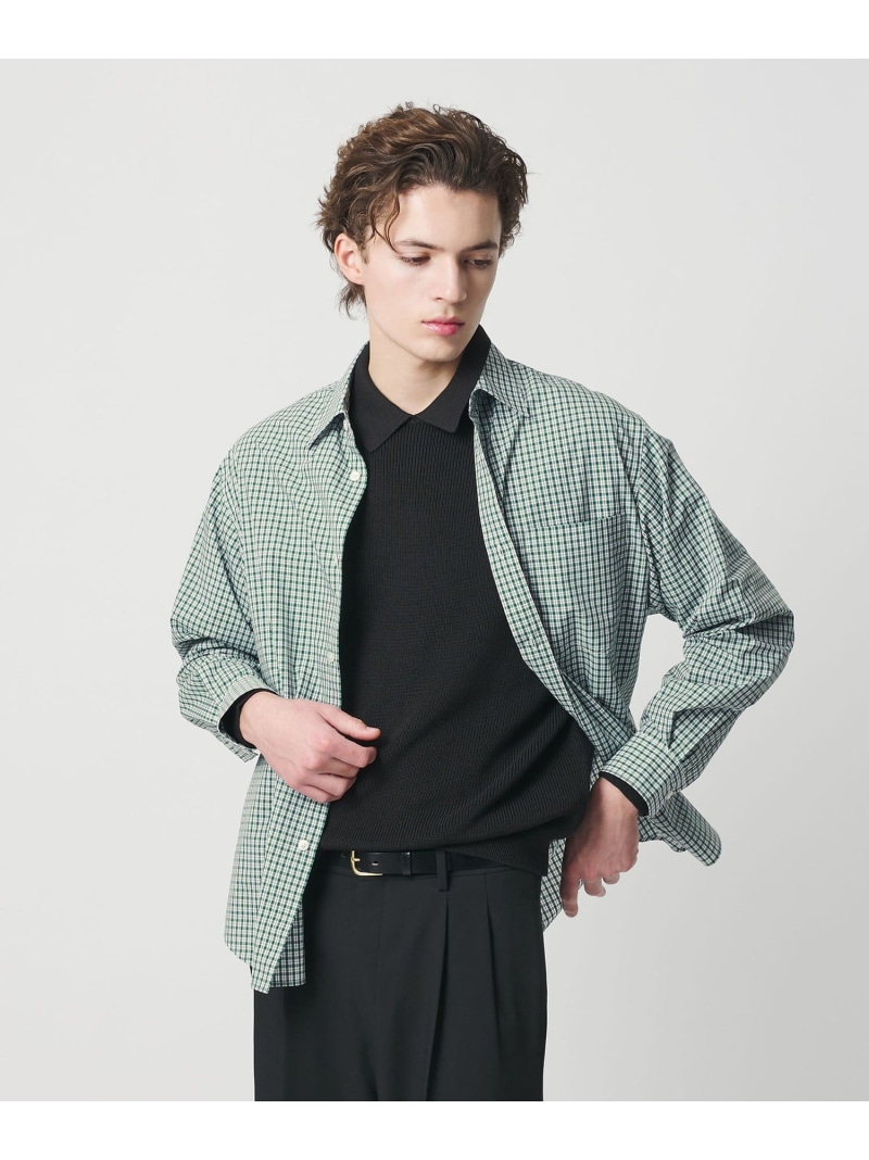 【SALE／19%OFF】BEAUTY&YOUTH UNITED ARROWS ブロード チェック レギュラー シャツ FORM型 ビューティー＆ユース　ユナイテッドアローズ トップス シャツ・ブラウス【RBA_E】【送料無料】