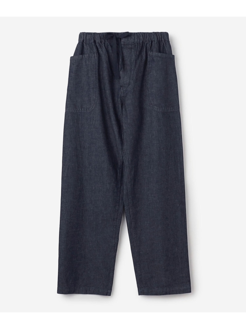 Bshop ORCIVAL ｜ デニム イージーパンツ MEN ビショップ パンツ ジーンズ・デニムパンツ ネイビー【送料無料】｜ Fashion Men