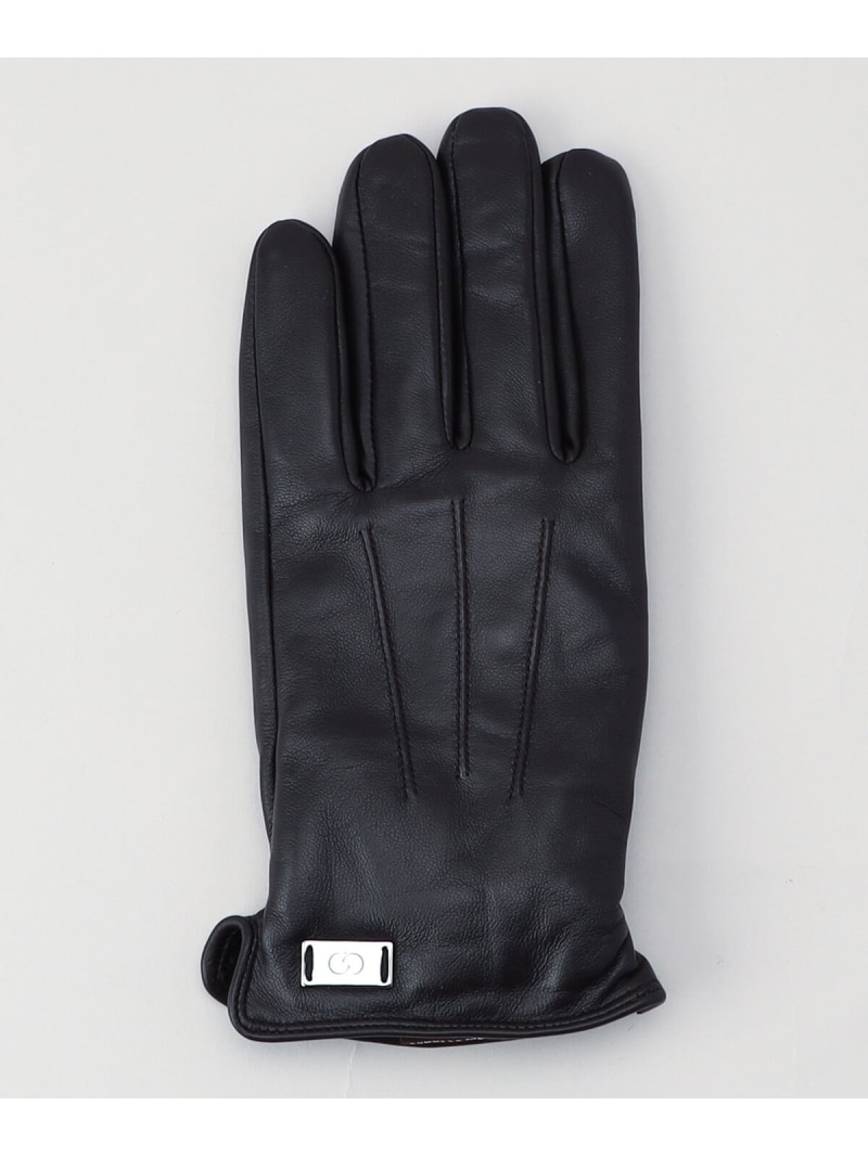 COMME CA MEN 【COMME CA MEN】レザー グローブ コムサメン ファッション雑貨 手袋 ブラウン ブラック【送料無料】 14,586円