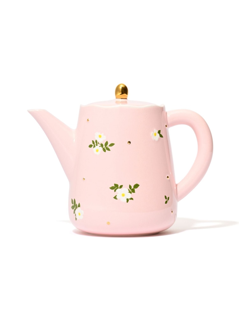 楽天市場】【1点のみ入荷】ルル メリー バラ ピンク ティーポット お茶